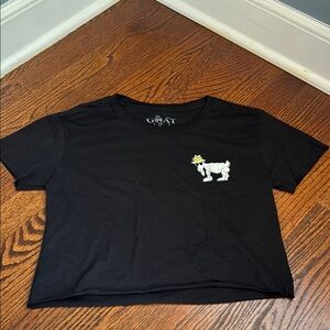 GOAT USA Kids Black Graphic T-Shirt